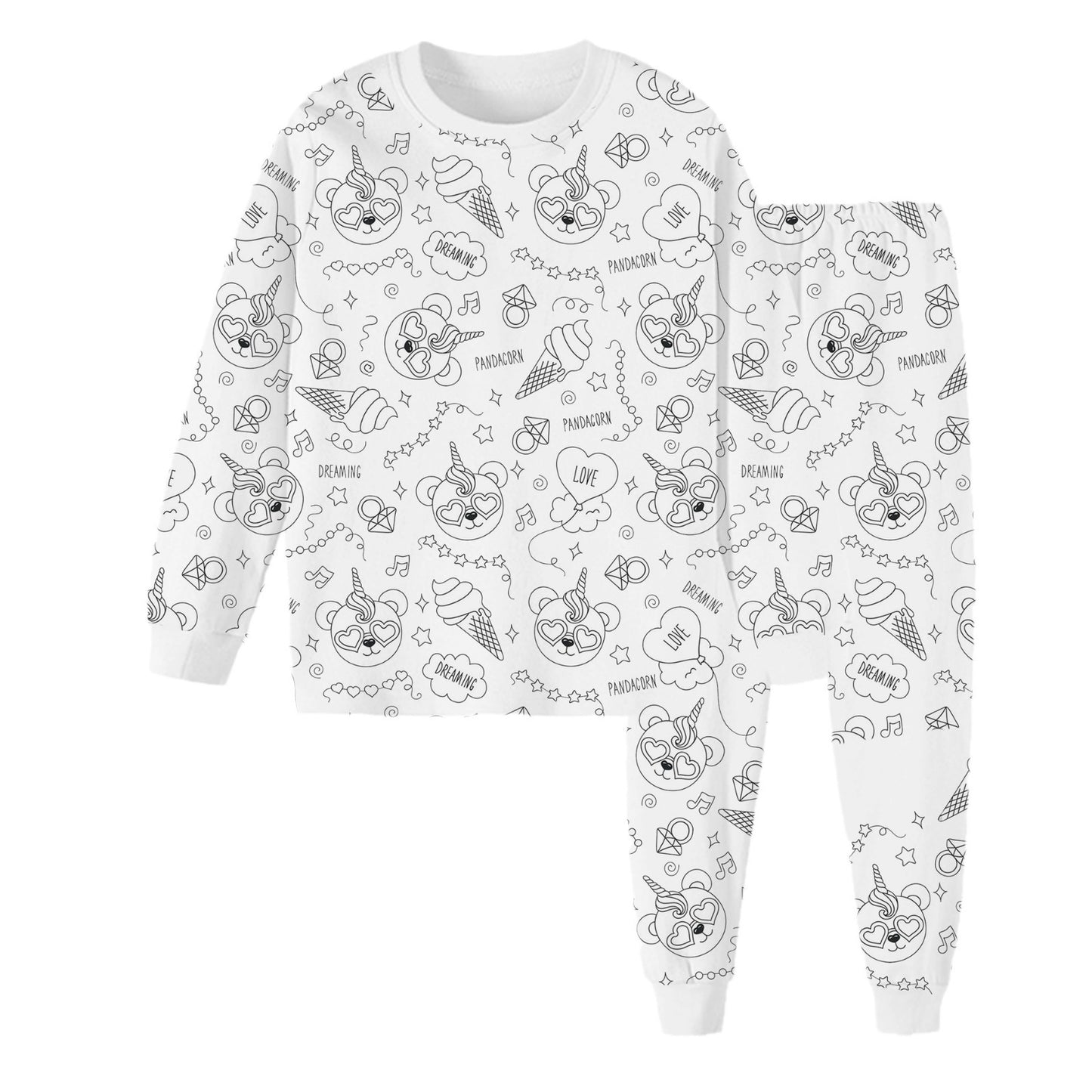 Doodle Dreams Color-In Pajamas (Free Markers)