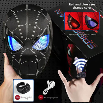 Spider Man Movable Eye LED Helmet with Remote Control