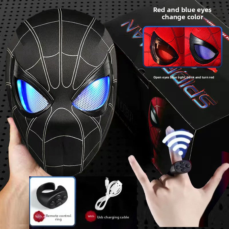 Spider Man Movable Eye LED Helmet with Remote Control