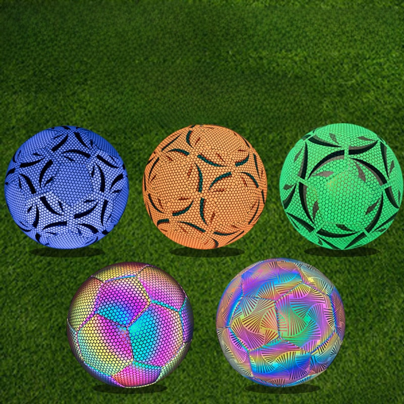 Reflective Soccer Ball No. 5 Fluorescent Soccer Ball