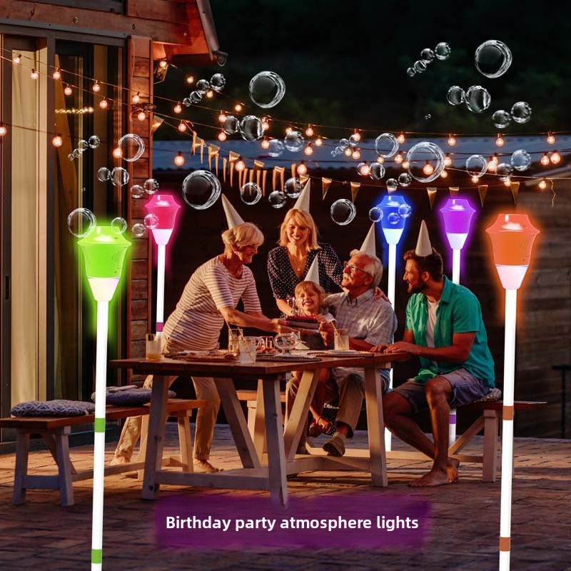 Automatic Bubble Machine for Kids — Light & Sound Bubble Blower (Rechargeable)