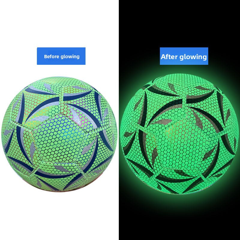 Reflective Soccer Ball No. 5 Fluorescent Soccer Ball