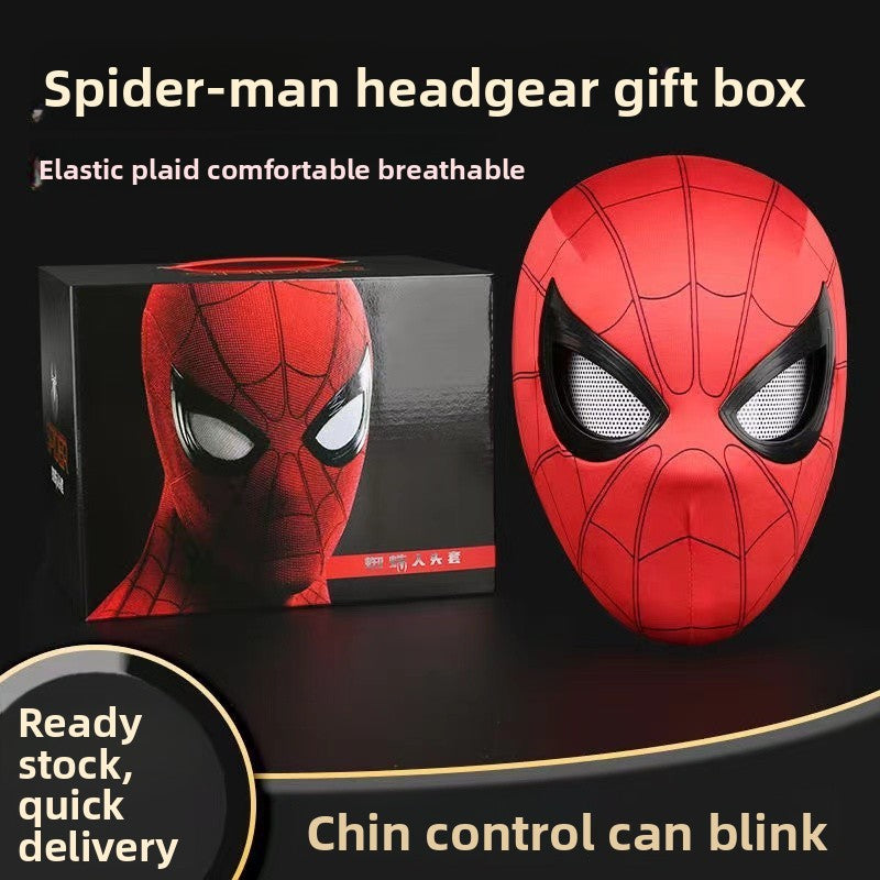 Spider Man Movable Eye LED Helmet with Remote Control