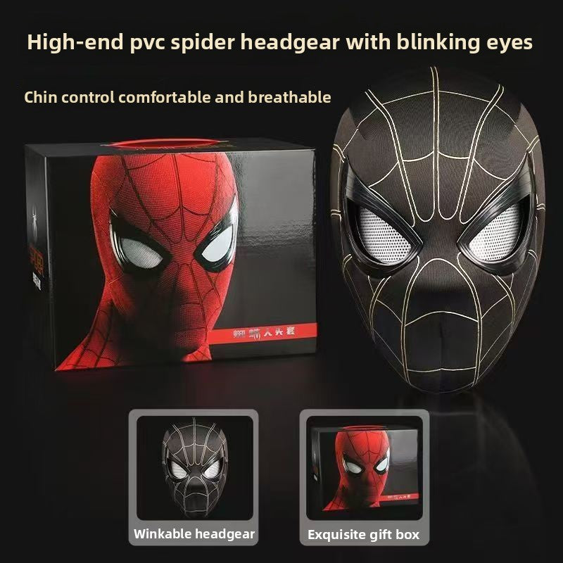 Spider Man Movable Eye LED Helmet with Remote Control
