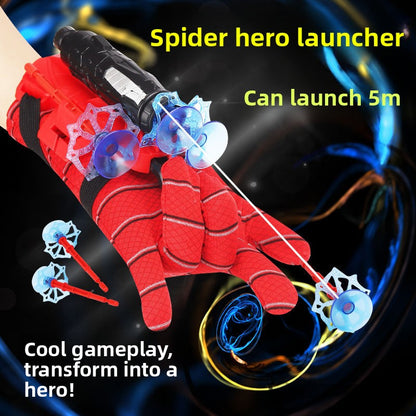 Web Shooter Wrist Launcher for Kids — Motion-Activated Superhero Toy