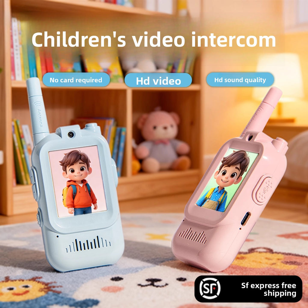 LumiTalk™ Video Walkie Talkie — 2-Pack Kids Intercom