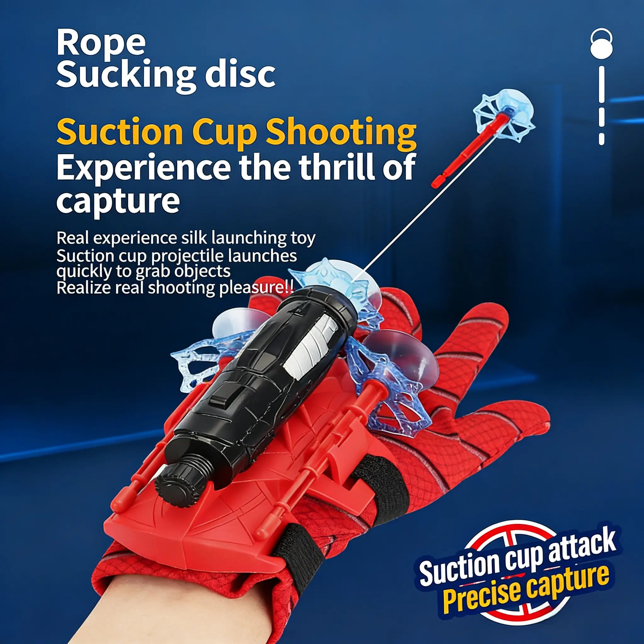 WebSlinger Pro™ Hero Gauntlet — Complete Wrist Launcher Training Set