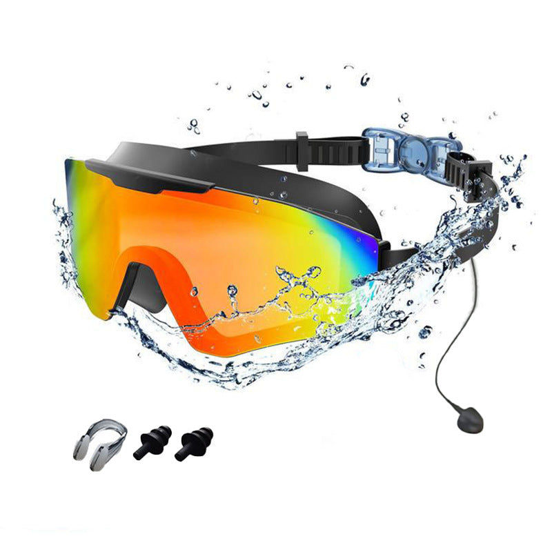 Kids Anti-Fog Swim Goggles — Leak-Proof with Nose Clip & Earplugs