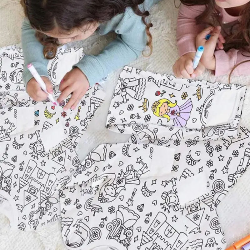 Doodle Dreams Color-In Pajamas (Free Markers)