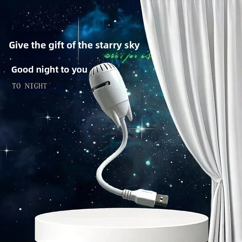 Starry Sky Projector Night Light USB Ambient Lamp