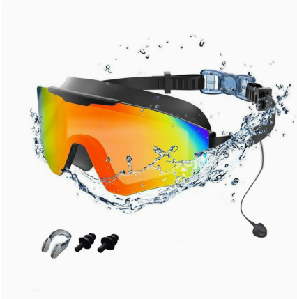 Kids Anti-Fog Swim Goggles — Leak-Proof with Nose Clip & Earplugs