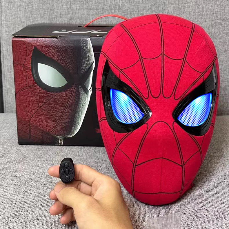 Spider Man Movable Eye LED Helmet with Remote Control