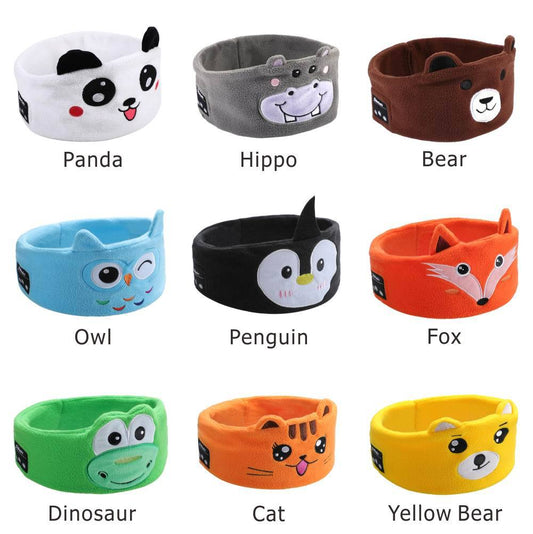 Kids Bluetooth Sleep Headband — Cozy Wireless Headphones for Bedtime & Travel
