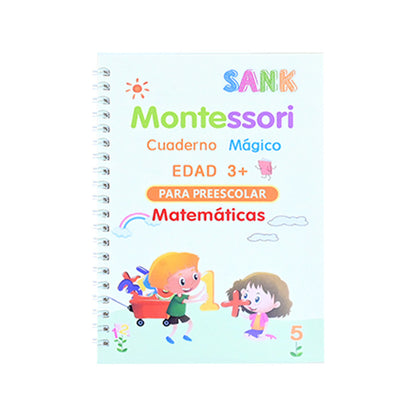Groove Handwriting Practice Books for Kids — Reusable Tracing Workbooks (4-Pack + Pens)