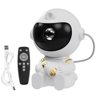 Astronaut Star Projector Night Light with Remote