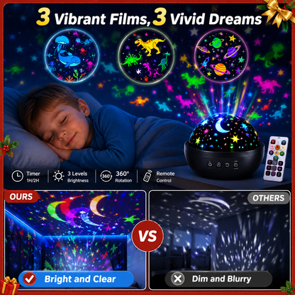 Kids’ DreamGlow Night Light Projector