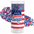 Fourth of July Glitter Stick