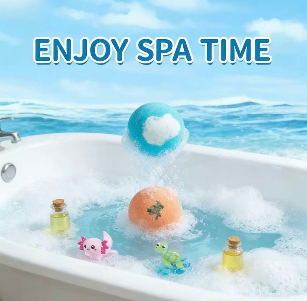 12-Piece Ocean Surprise Toy Bath Bomb Set