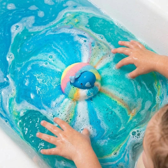 Six-piece dinosaur surprise toy bath bomb set
