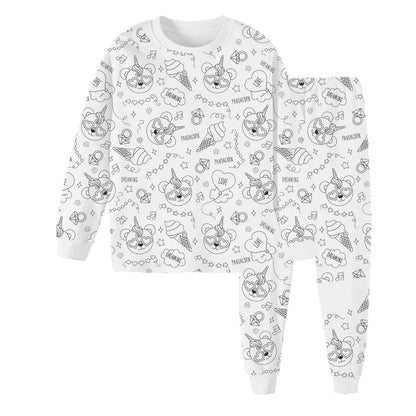 Doodle Dreams Color-In Pajamas (Free Markers)
