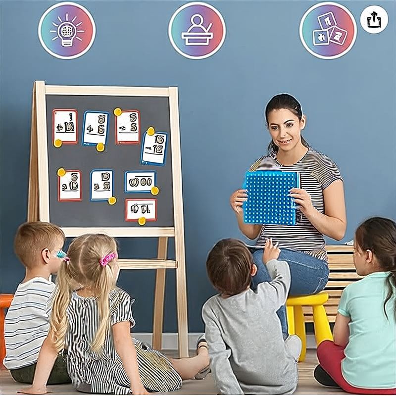 Math Flash Cards for Kids — Addition, Subtraction, Multiplication & Division Practice Set