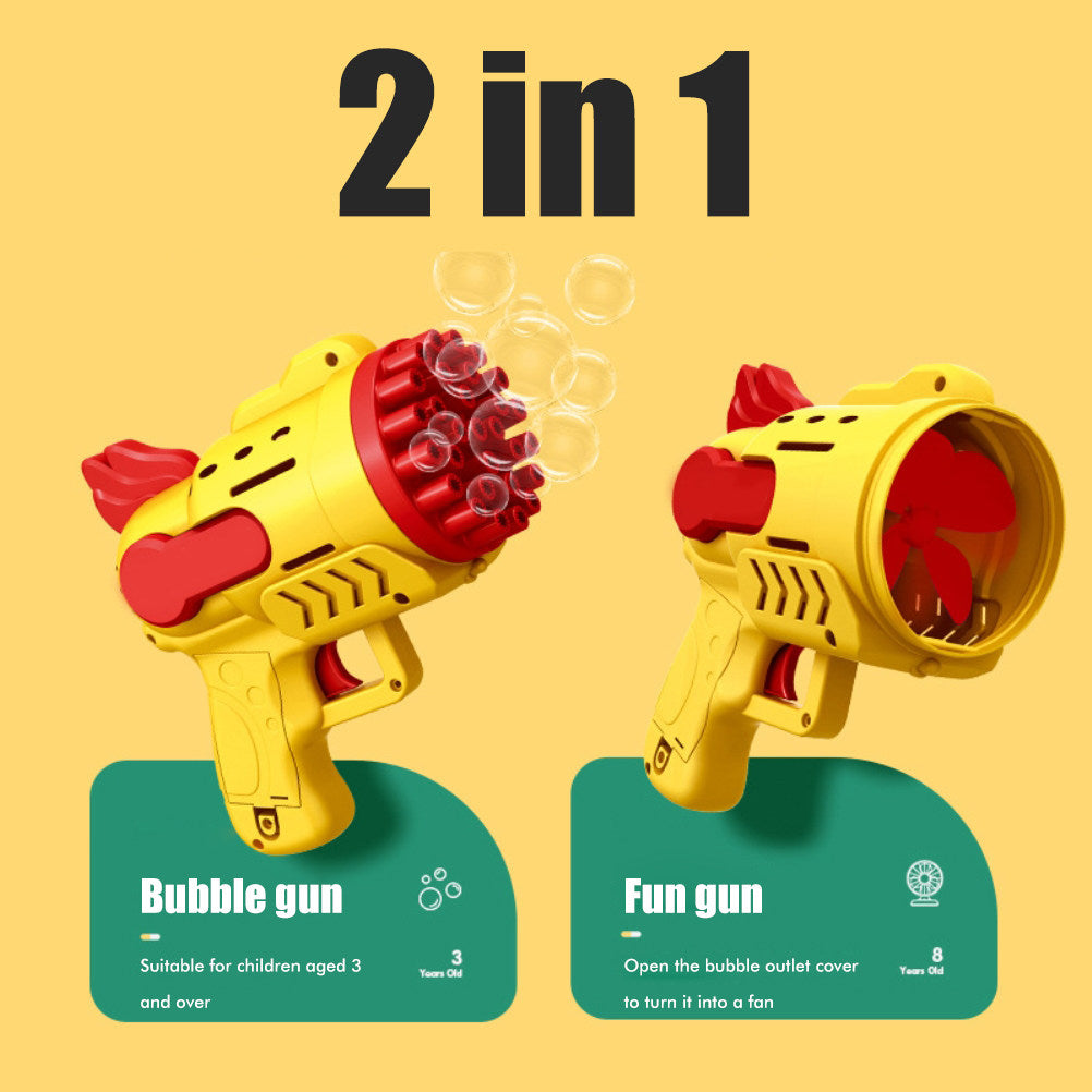 Electric Automatic Bubble Blower Toy for Kids