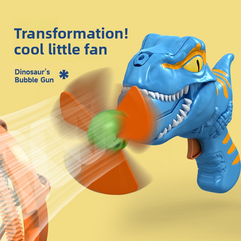 Dinosaur Electric Bubble Blower Toy