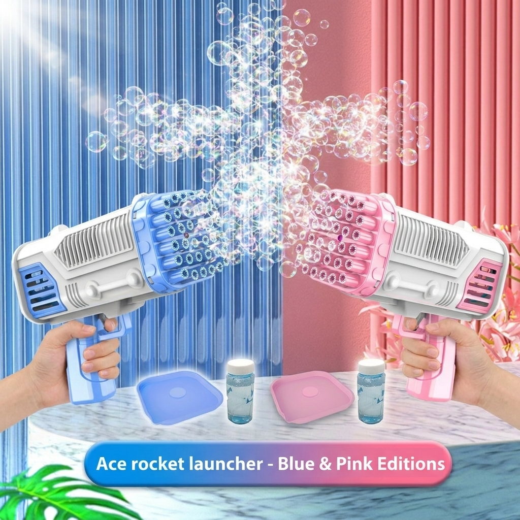 Automatic Bubble Blaster™ – 40 Hole Summer Bubble Gun