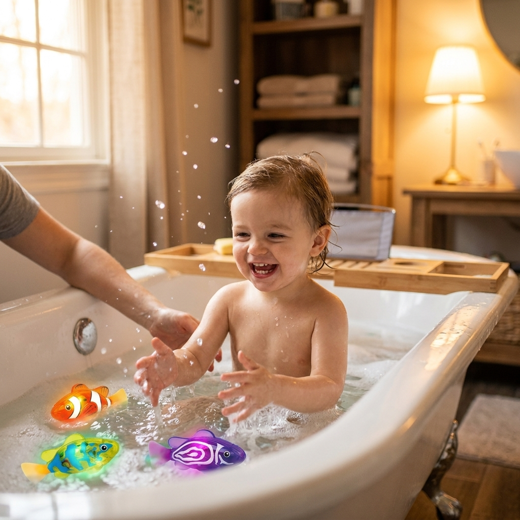 Magic fish ™ bath toys (buy four get four free)