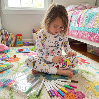 Doodle Dreams Color-In Pajamas (Free Markers)