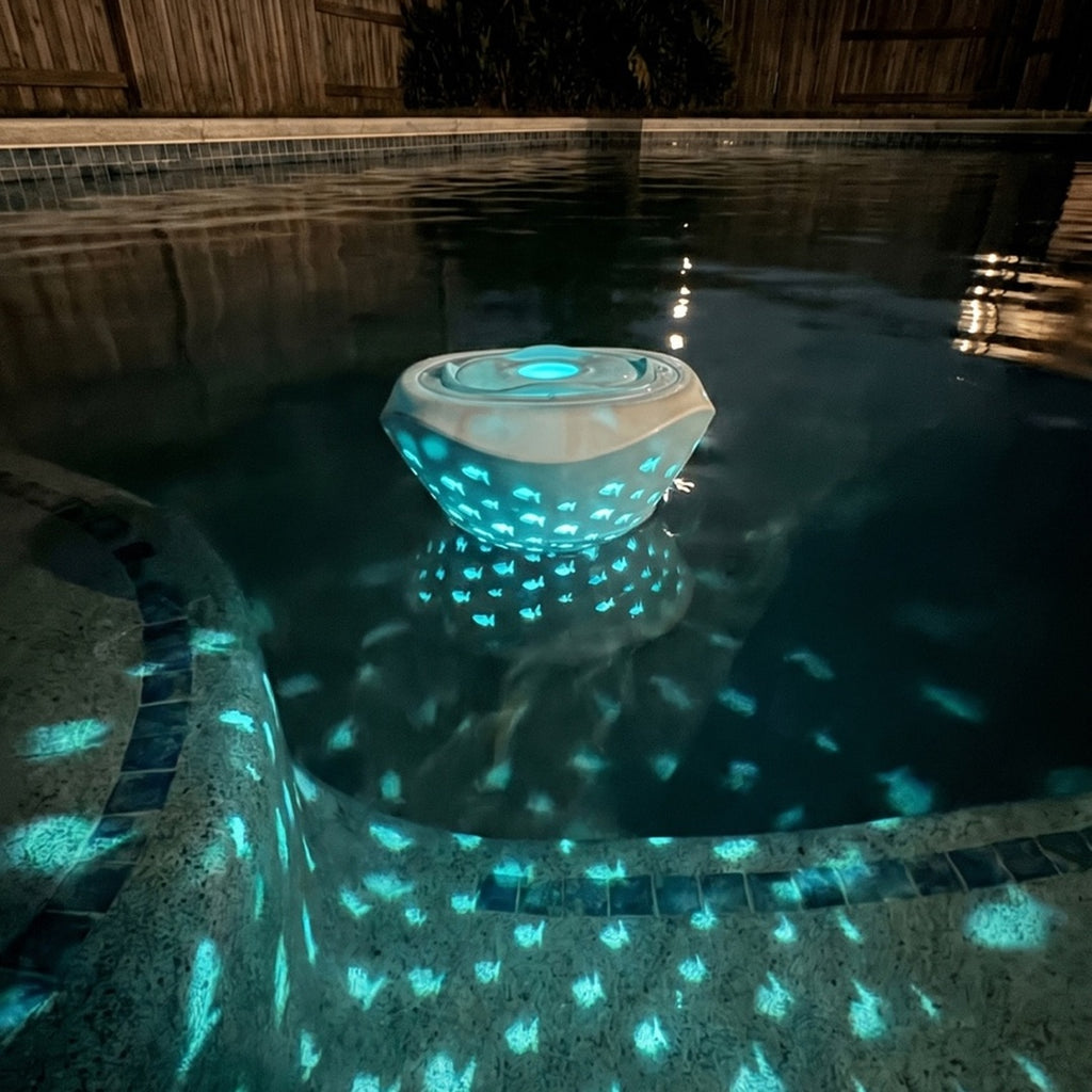 AquaGlow Color-Changing Solar Float Light – Screen-Free Water Play